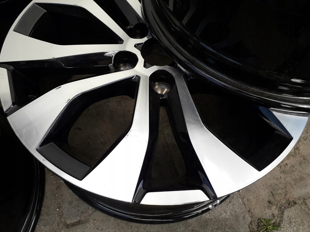1x Alufelge 17 Zoll 7.0" 5x114.3 43ET Glanz Schwarz 403000483 Renault Rim Wheel FEL3419493943eg