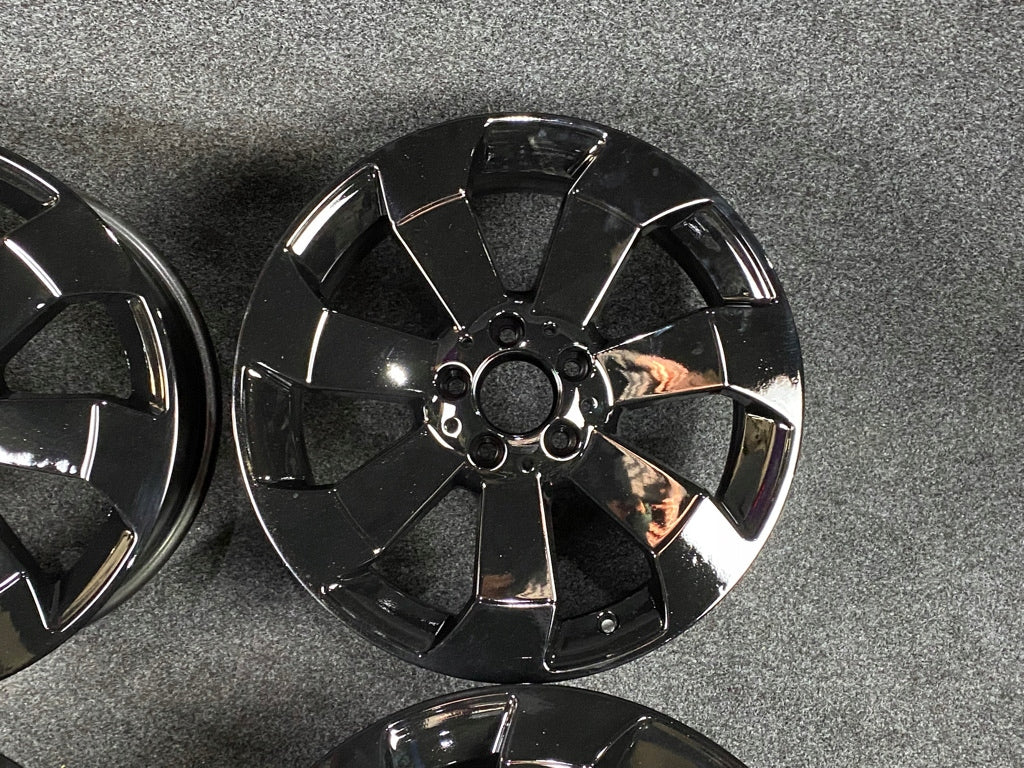 4x Alufelge 18 Zoll 8.0" 5x112 56 5ET Glanz Silber A1664011602 Mercedes-Benz