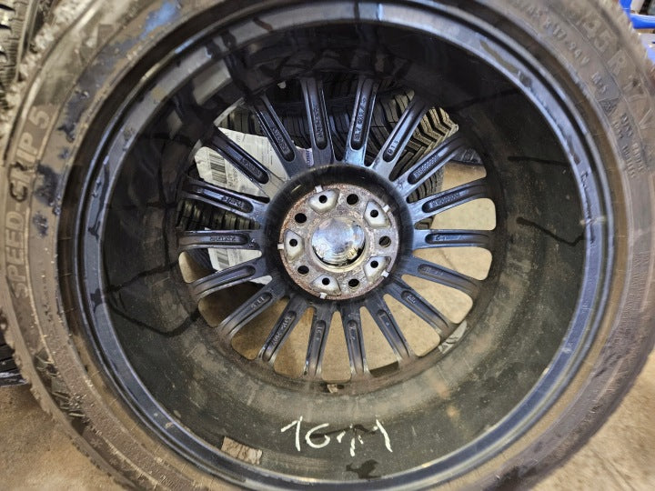 4x Alufelge 17 Zoll 7.0" 5x112 48ET Matt Schwarz Audi Rim Wheel FEL6874989638lg