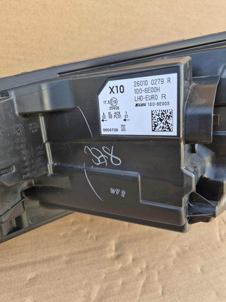 Frontscheinwerfer Renault Zoe 260100279R Full LED Rechts Scheinwerfer Headlight SCH6506177818qb