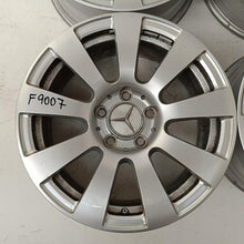 Laden Sie das Bild in den Galerie-Viewer, 4x Alufelge 16 Zoll 7.0" 5x112 38ET Glanz Silber A2124010002 Mercedes-Benz W212 FEL5812353975ao