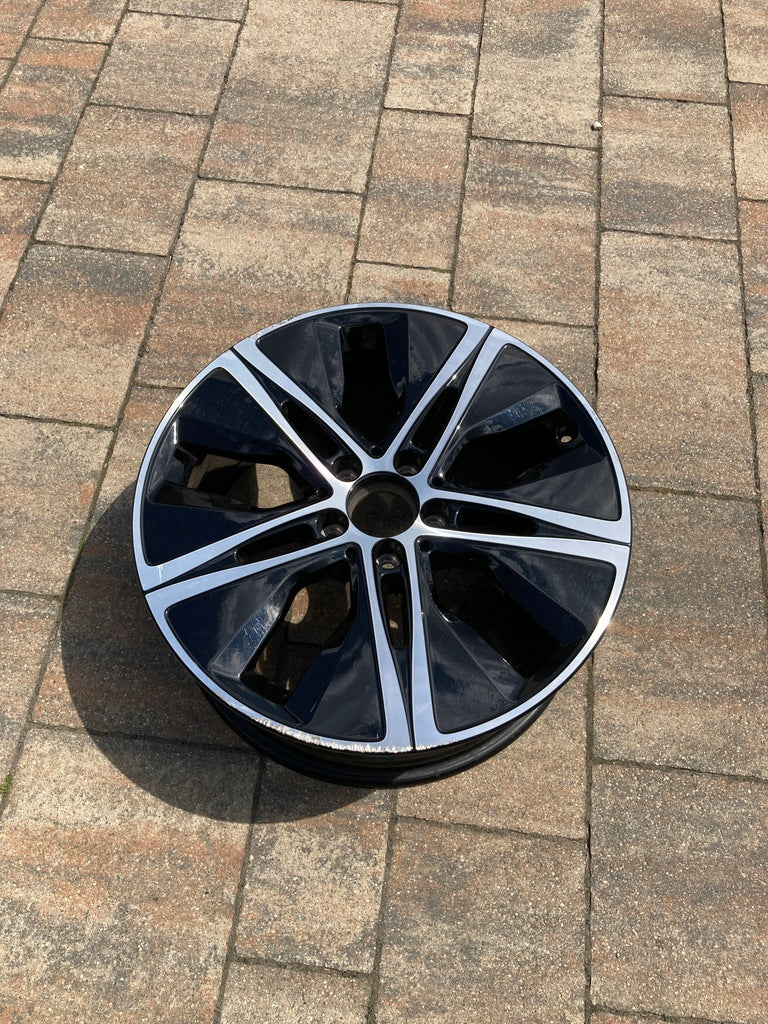1x Alufelge 18 Zoll 7.5" 5x112 49ET Glanz Schwarz A1774010500 Mercedes-Benz W177 FEL2063610231za