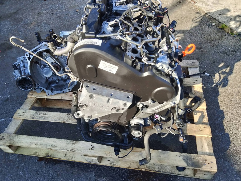 Motor Audi A1 CAY 1.6 TDI 2005 Diesel Engine Unkomplett