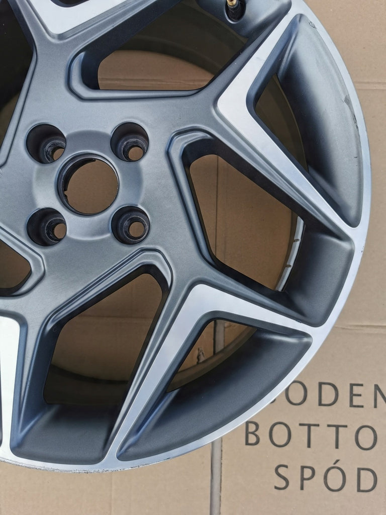 1x Alufelge 18 Zoll 7.5" 4x108 42,5ET Glanz Graphit K1BJ-C1A Ford Fiesta Mg
