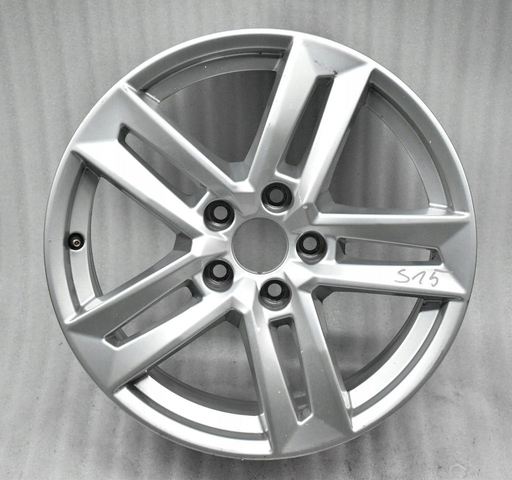 1x Alufelge 17 Zoll 7.0" 5x112 42ET Glanz Silber 8W0601025P Audi A4 B9 Rim Wheel