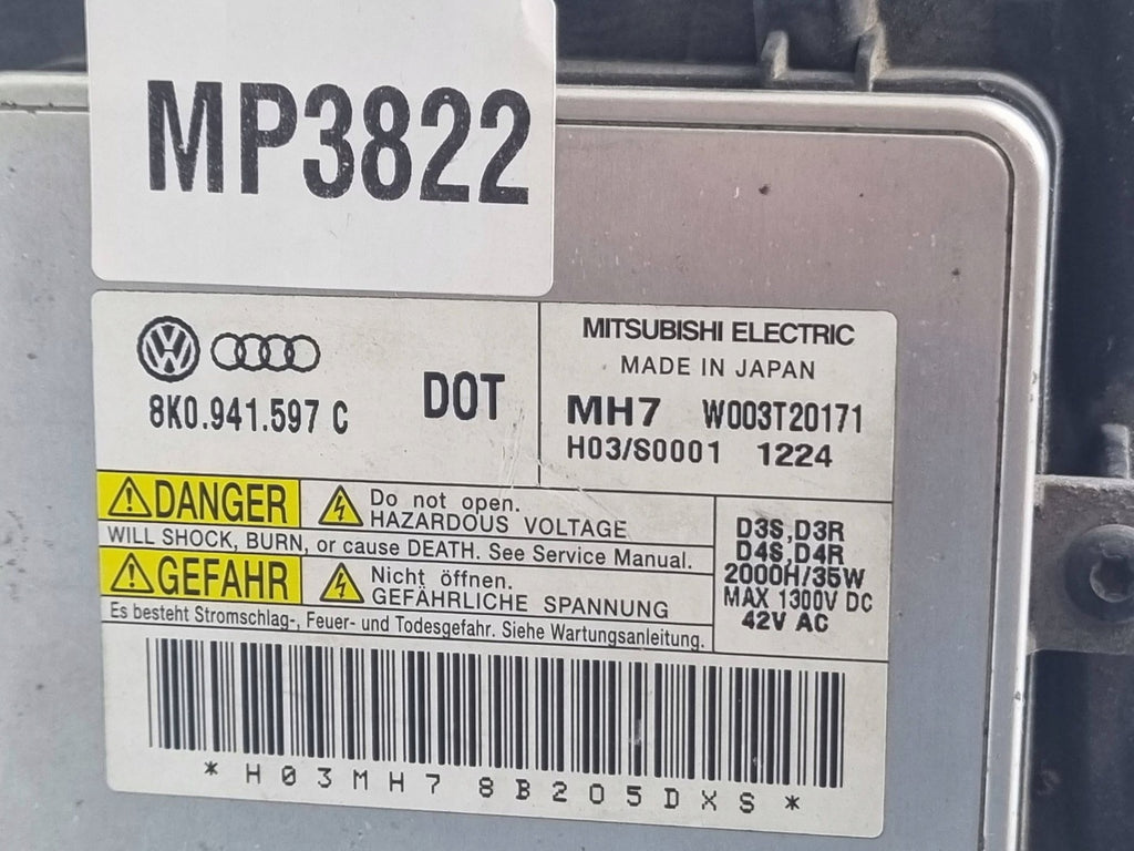 Frontscheinwerfer Audi A4 8K0941003R Links Scheinwerfer Headlight