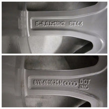 Laden Sie das Bild in den Galerie-Viewer, 1x Alufelge 18 Zoll 8.0" 5x112 46ET Glanz Silber 8Y0601025M Audi A3 Rim Wheel FEL4891826582mo