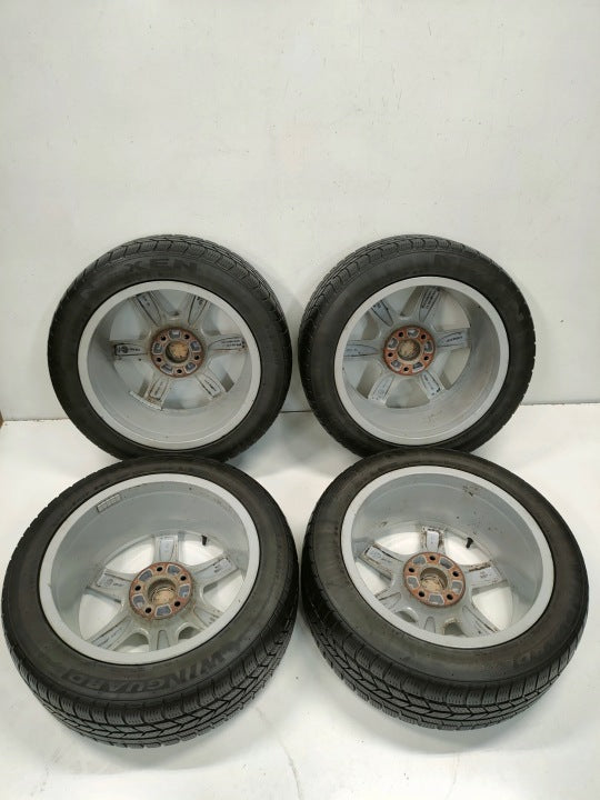 4x Alufelge 17 Zoll 8.0" 5x112 26ET Glanz Silber 8T0601025CJ Audi A5 Rim Wheel FEL5586820010nw