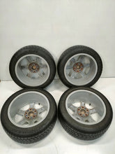 Laden Sie das Bild in den Galerie-Viewer, 4x Alufelge 17 Zoll 8.0" 5x112 26ET Glanz Silber 8T0601025CJ Audi A5 Rim Wheel FEL5586820010nw