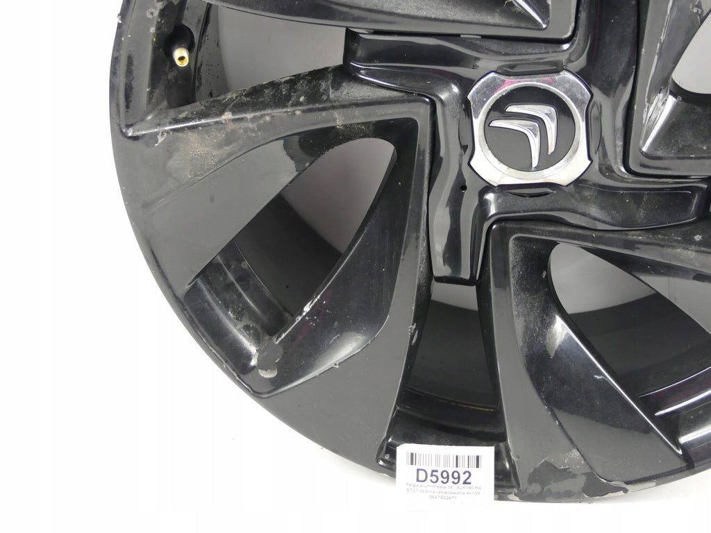 1x Alufelge 18 Zoll 8.0" 4x108 27ET 9687902677 Citroën Ds5 Rim Wheel FEL1157608188ys
