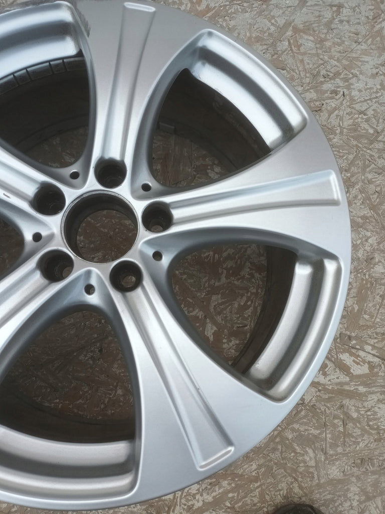 1x Alufelge 18 Zoll 8.0" 5x112 38ET Glanz Silber A2534010800 Mercedes-Benz Glc