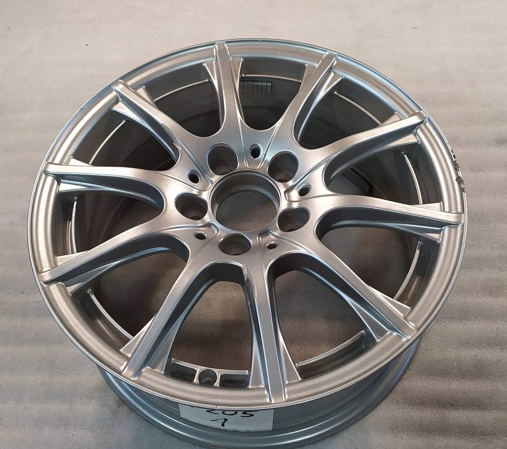 1x Alufelge 16 Zoll 6.5" 5x112 38ET A2054012400 Mercedes-Benz W205 Rim Wheel