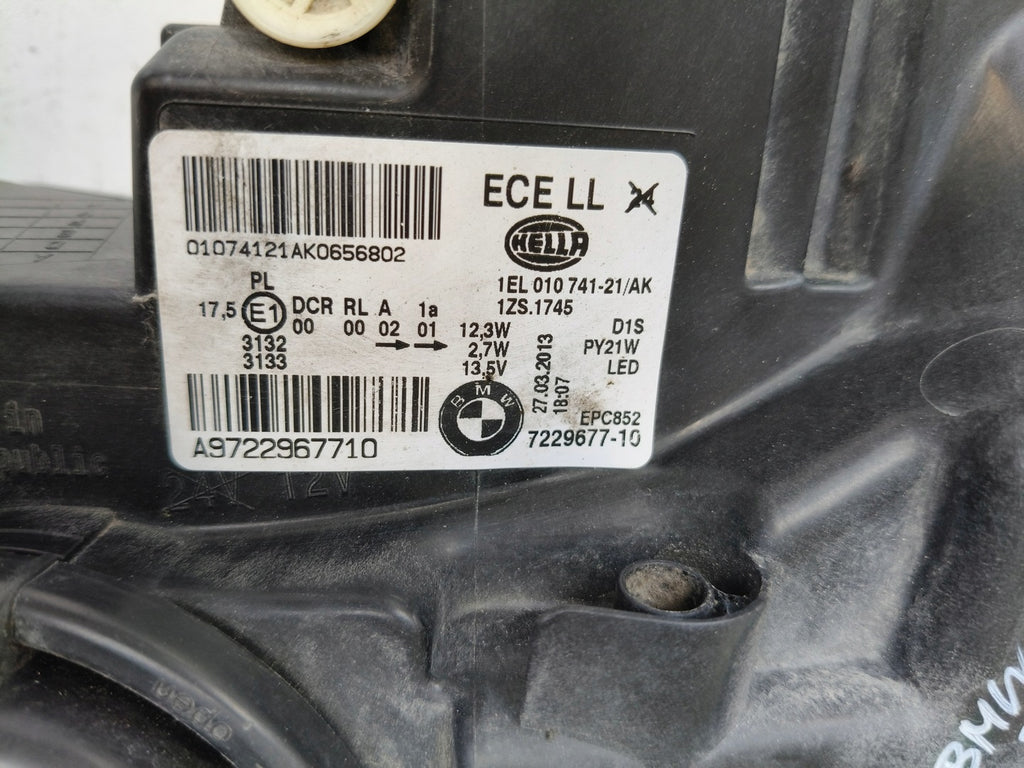 Frontscheinwerfer BMW 1 F21 F20 7229677 LED Links Scheinwerfer Headlight SCH8154697290wa