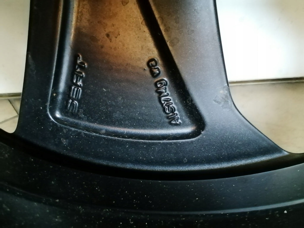 1x Alufelge 19 Zoll 7.5" 5x112 50ET Matt Schwarz 10E601025J Cupra Leon Born FEL3349873572vl