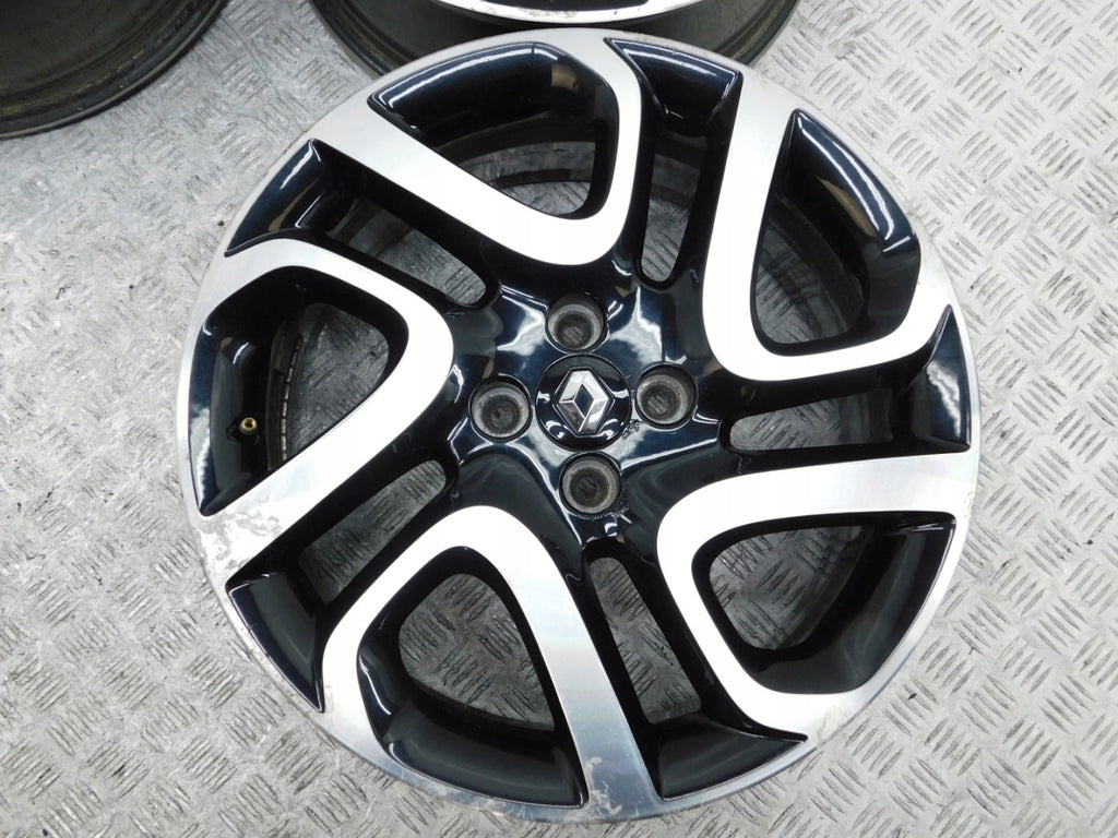 4x Alufelge 17 Zoll 6.5" 4x100 40ET Glanz 403005727R Renault Clio IV Captur I FEL1183589189rn