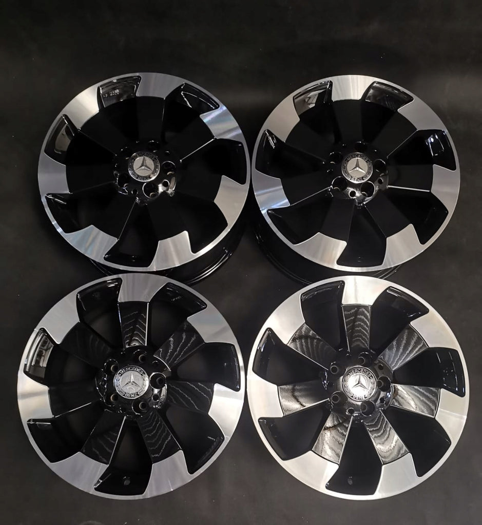 4x Alufelge 18 Zoll 8.0" 5x112 56 5ET A1664011602 Mercedes-Benz W166 Rim Wheel FEL3925574175vp