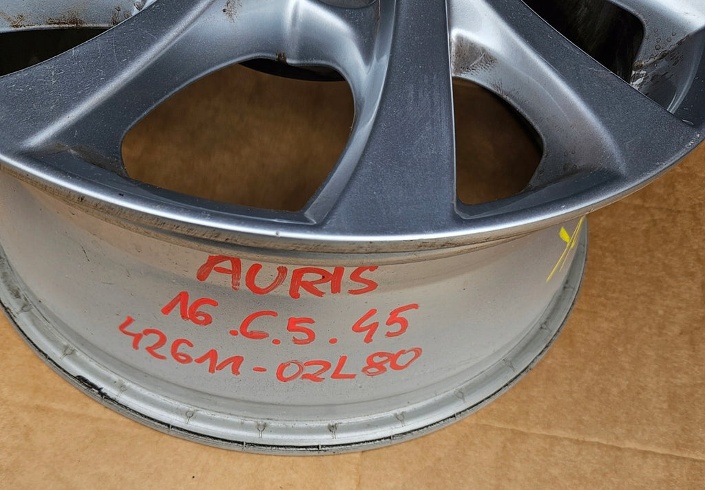 1x Alufelge 16 Zoll 6.5" 5x114.3 46ET 42611-02L80 Toyota Corolla Rim Wheel FEL3249743441if