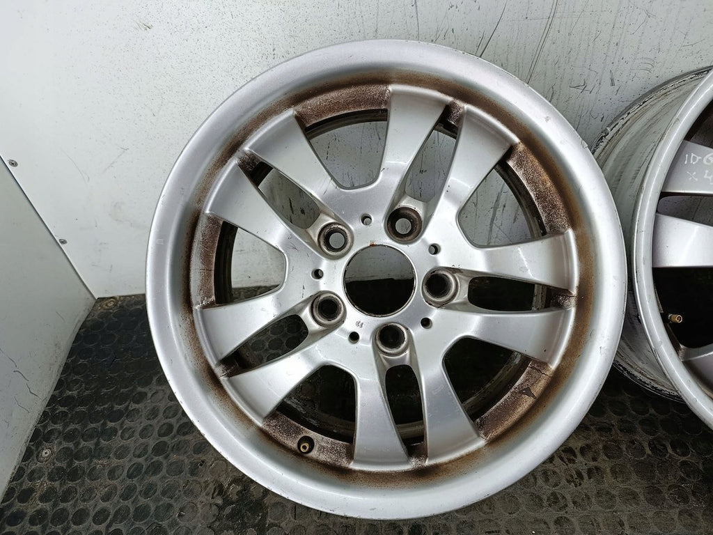 4x Alufelge 16 Zoll 7.0" 5x120 34ET Glanz Silber 6765762 BMW 3 E46 Rim Wheel FEL4054913226ug