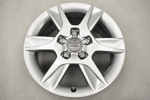 Laden Sie das Bild in den Galerie-Viewer, 4x Alufelge 16 Zoll 6.5" 5x112 50ET Glanz Silber 8P0601025AN Audi A3 Rim Wheel FEL4152750360dr