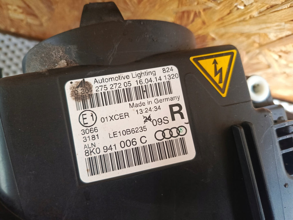 Frontscheinwerfer Audi A4 B8 8K0941006C Bi-Xenon Rechts Scheinwerfer Headlight SCH9565277122vu