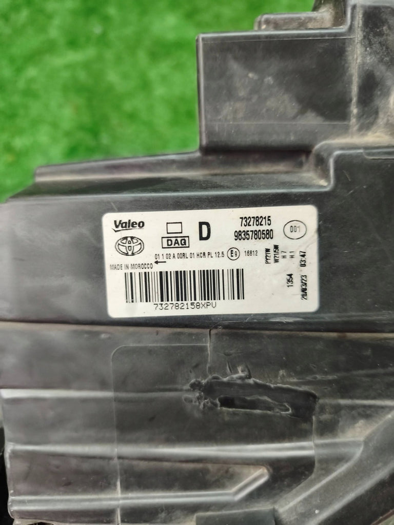 Frontscheinwerfer Toyota Proace City Verso 9835780580 Rechts Headlight SCH3477320628ku