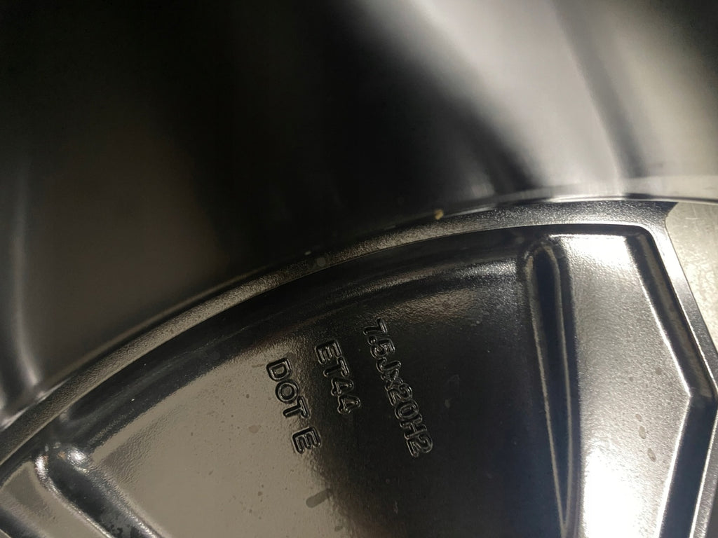 1x Alufelge 20 Zoll 7.5" 5x112 44ET Glanz Schwarz 10A601025B VW Id.3 Rim Wheel FEL2011624828sf