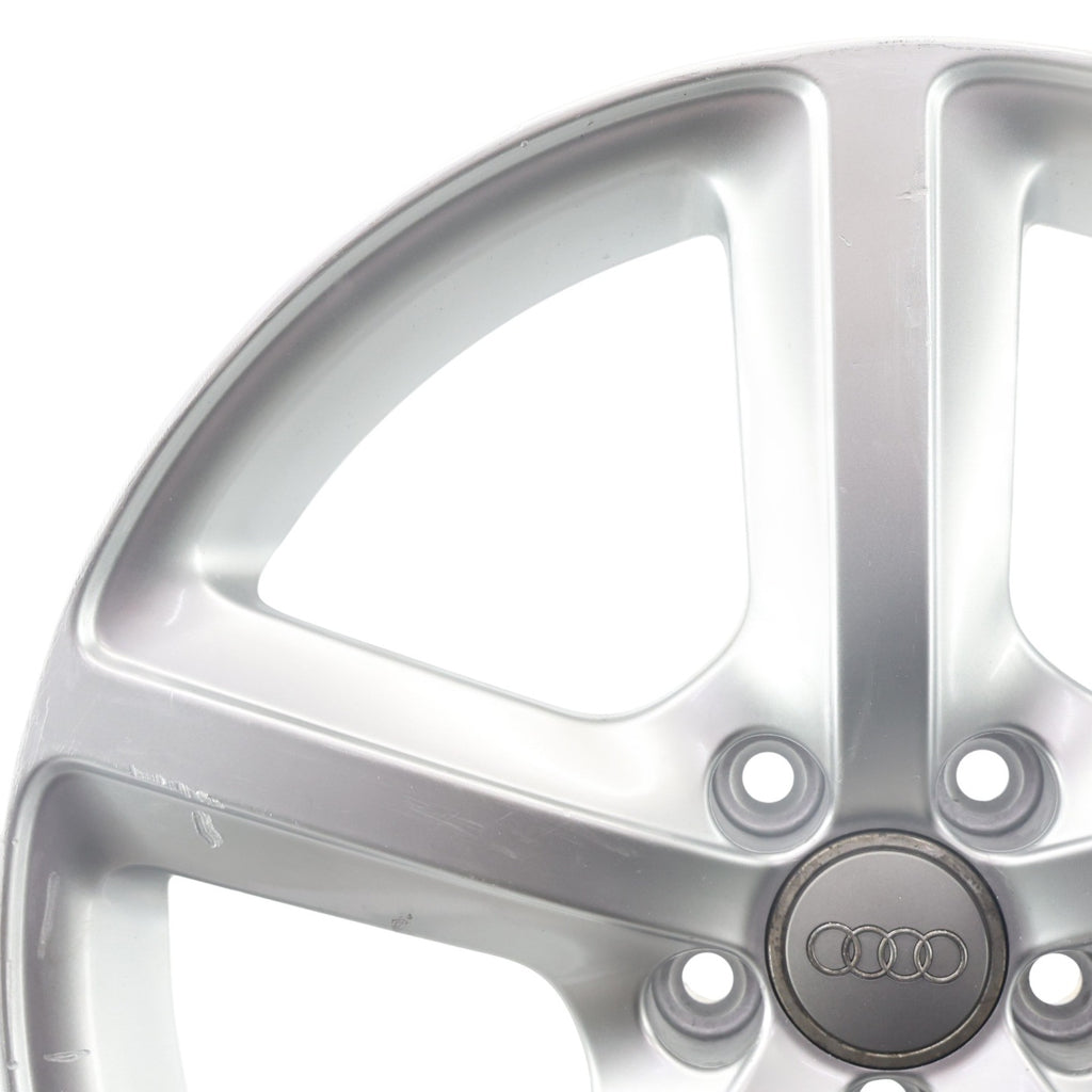 1x Alufelge 19 Zoll 8.0" 5x112 39ET Glanz Silber 8R0601025L Audi Q5 Rim Wheel FEL5651120186oo