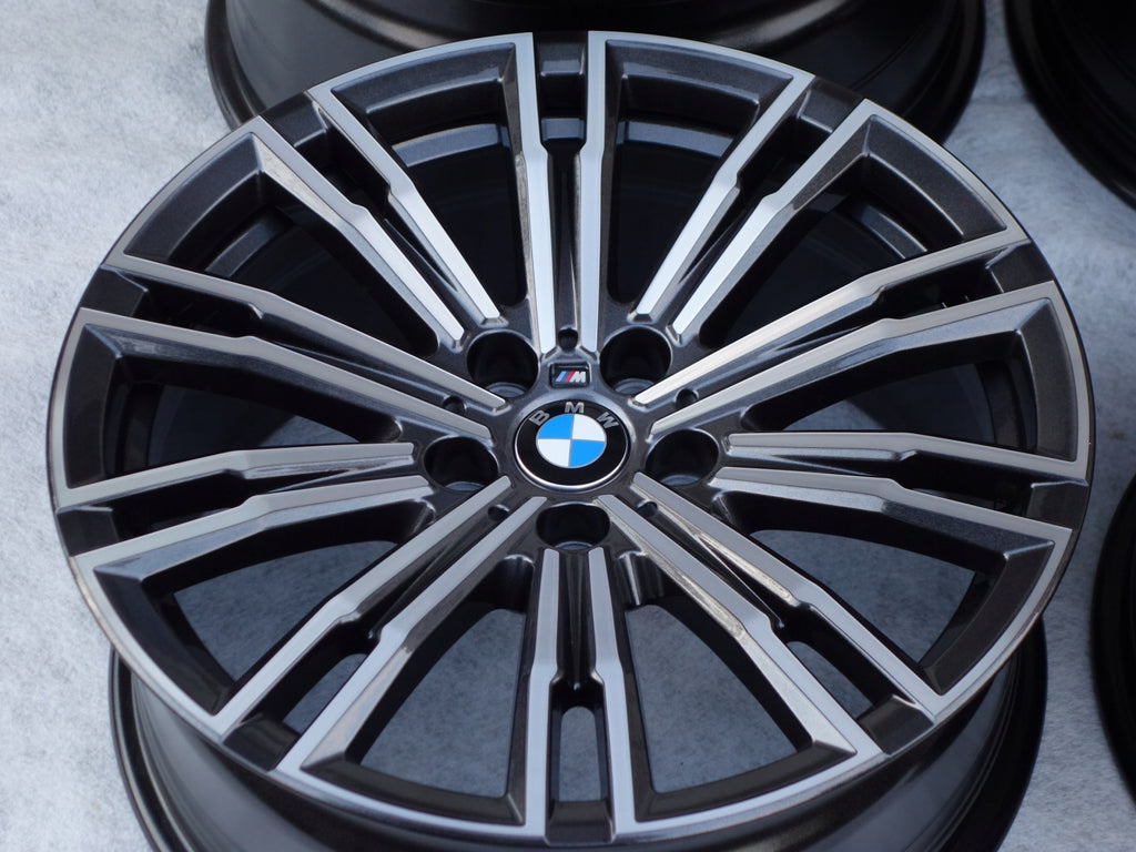 4x Alufelge 18 Zoll 7.5" 5x112 25ET Glanz 8089890 BMW G31 G21 G30 G16 G14 G20 FEL3325156504jw