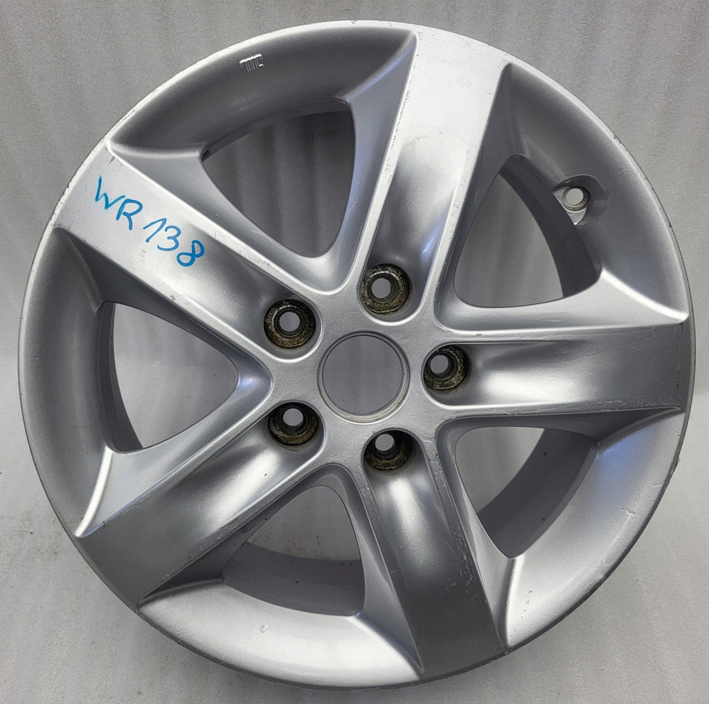 1x Alufelge 16 Zoll 6.0" 5x114.3 51ET Glanz Silber 529101H250 Hyundai I30 Ceed FEL9417770256gv