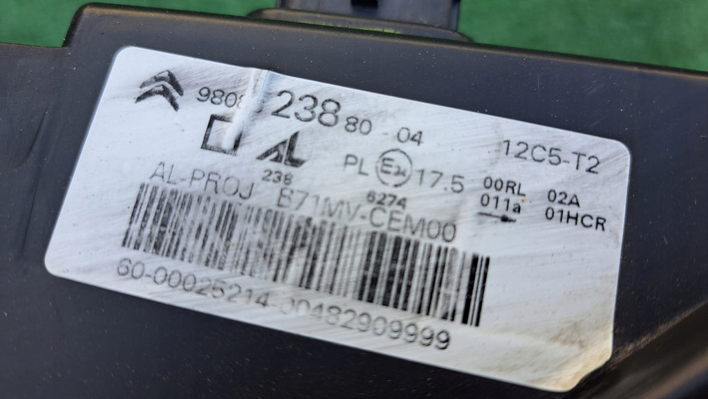 Frontscheinwerfer Citroën C4 LED Links Scheinwerfer Headlight