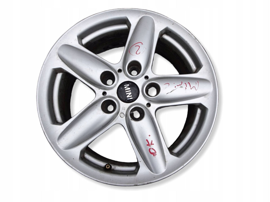 1x Alufelge 16 Zoll Grün 9803720 Mini Countryman R60 Rim Wheel FEL9896158697tf
