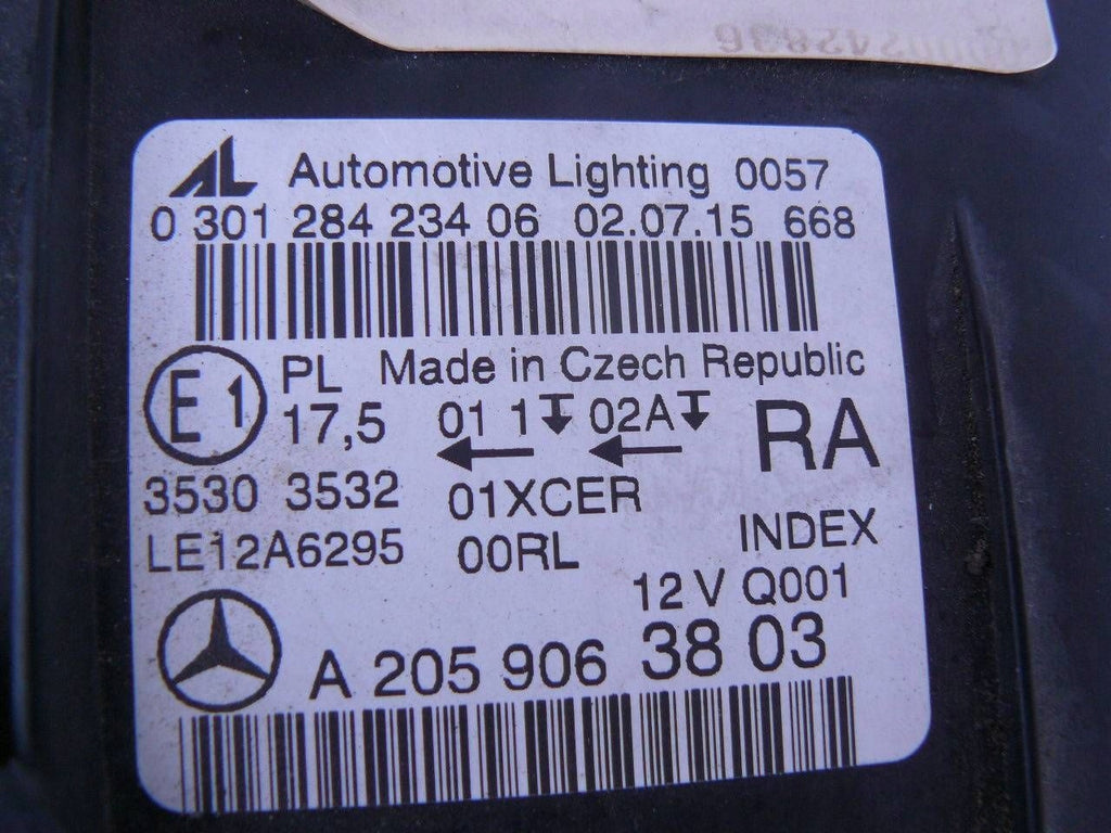 Frontscheinwerfer Mercedes-Benz W205 A2059063803 35303532 LED Rechts Headlight SCH4707002002vw