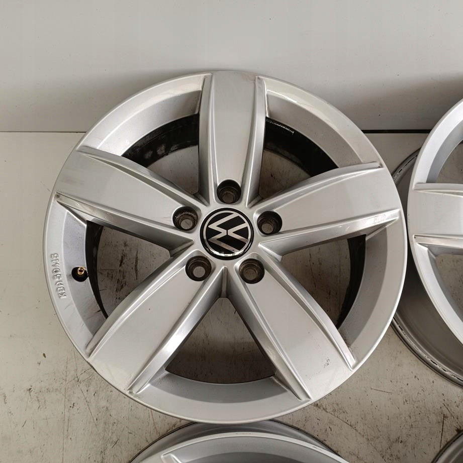 4x Alufelge 16 Zoll 6.0" 5x112 43ET 2GA601025Q Seat Ateca Karoq T-Roc Rim Wheel FEL7569119609vi