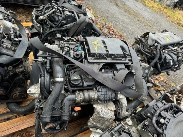 Motor Citroën Ford Fiesta II Fbd BEE 1.6 97PS 71kW Diesel Engine Unkomplett MOT3295075219ht