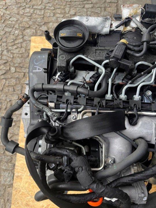 Motor VW Golf VI CJA 2.0 TDI 140PS Engine Unkomplett MOT2006861506yz