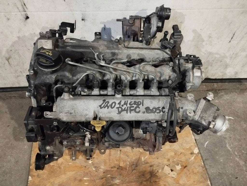 Motor Hyundai I20 D4FC 1.4 CRDI 139TKm 2014 Diesel Engine Komplett
