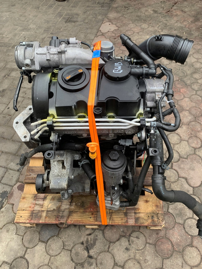 Motor Skoda VW BMS BWB 1.4 TDI 135TKm Diesel Engine Komplett