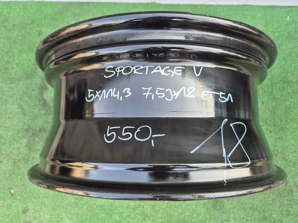1x Alufelge 18 Zoll 5x114.3 52910R2220 Kia Sportage V Rim Wheel FEL3006503444ts