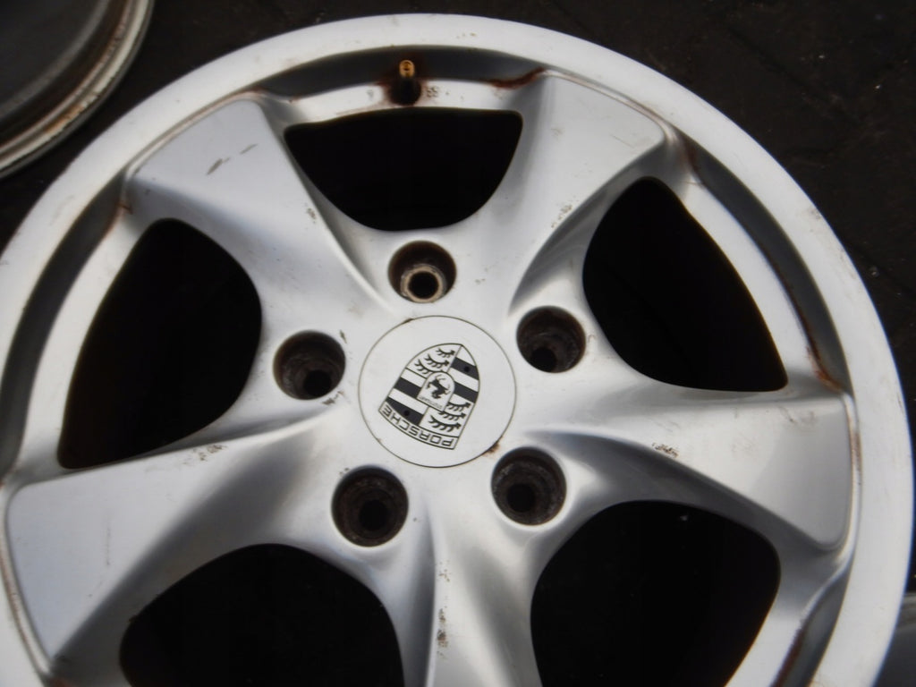 4x Alufelge 17 Zoll 7.0" 5x130 98636212401 98636212606 Porsche 986 Rim Wheel FEL1098176102sd