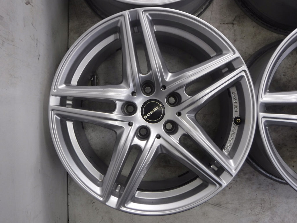 4x Alufelge 17 Zoll 7.5" 5x112 27ET Glanz Silber KBA51525 Audi A4 A3 4 I FEL1757027450ip