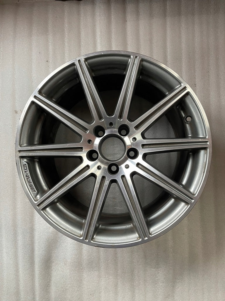 1x Alufelge 18 Zoll 9.5" 5x112 52ET Glanz A2124014402 Mercedes-Benz Amg FEL6796941789an