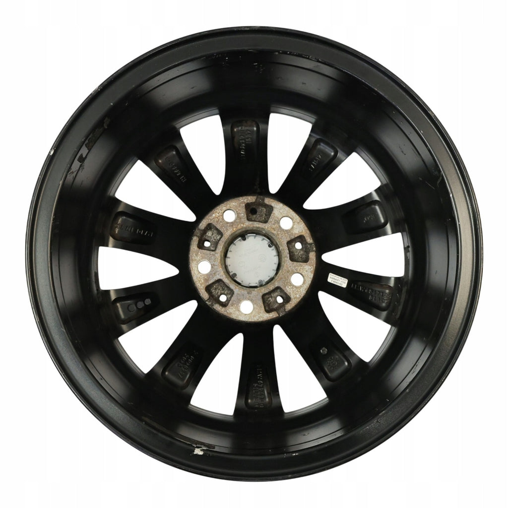 1x Alufelge 17 Zoll 7.5" 5x120 37ET Glanz Schwarz 6867126 BMW F30 F32 F31 FEL3216983322nt