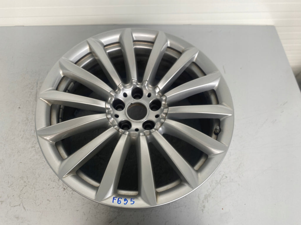 1x Alufelge 19 Zoll 8.5" 5x112 25ET Glanz Silber 6861225 BMW 1 Rim Wheel FEL2252381878lp