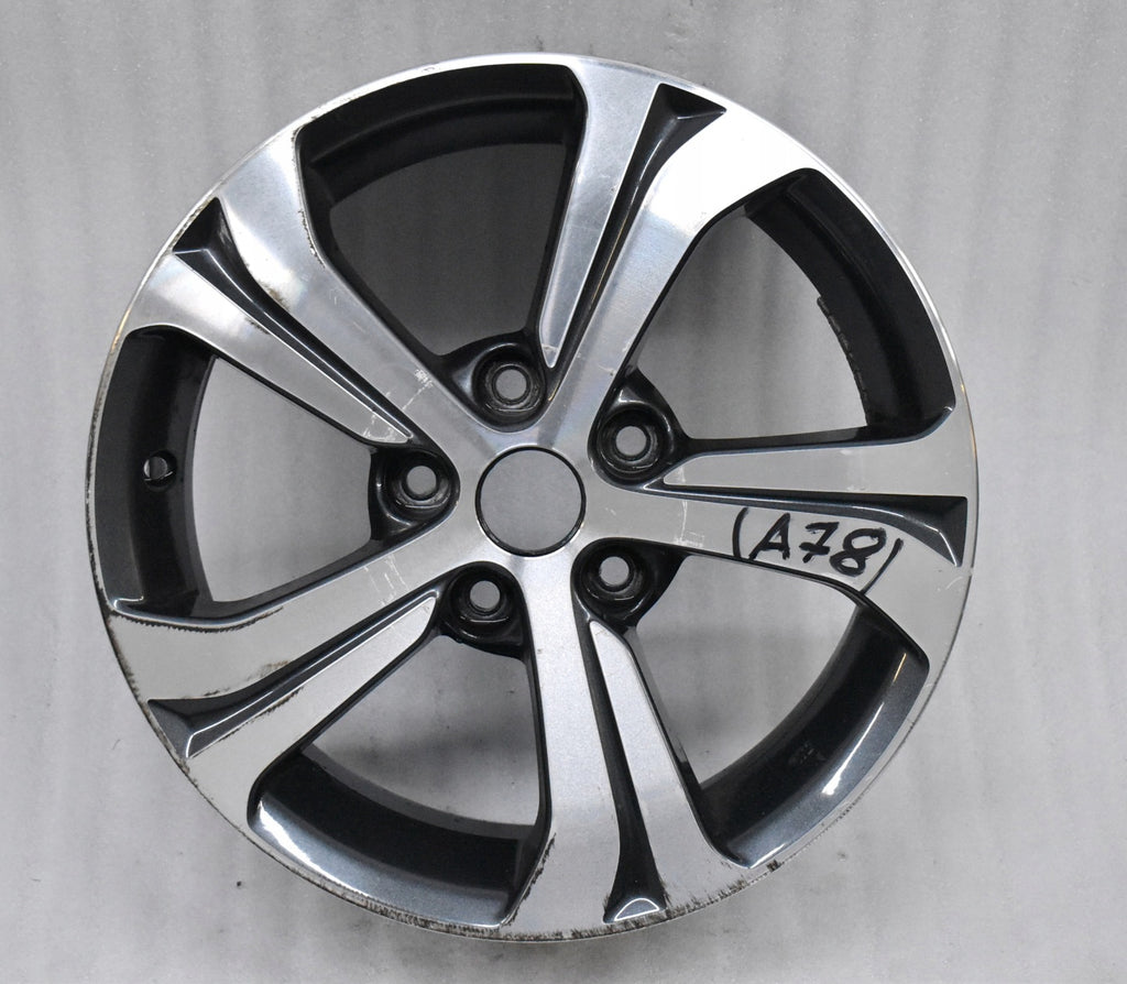 1x Alufelge 16 Zoll 6.5" 5x114.3 40ET Glanz Schwarz 3ZL3A Nissan Pulsar FEL9089910419ee