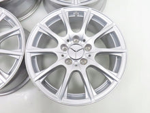 Load image into Gallery viewer, 4x Alufelge 16 Zoll 6.5" 5x112 38ET Silber A2054012400 Mercedes-Benz A205 FEL5822344527vq
