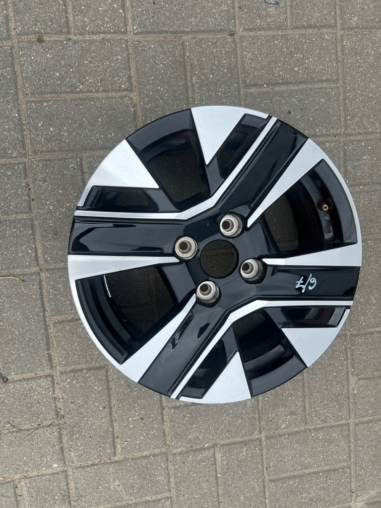 1x Alufelge 16 Zoll 6.5" 4x108 38ET Glanz 9851282880 Peugeot I Rim Wheel FEL1809085249ge