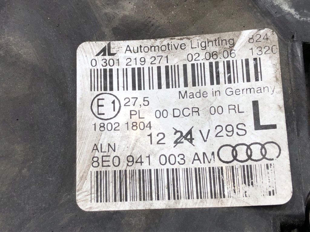 Frontscheinwerfer Audi A4 B7 8E0941003AM FALSE Scheinwerfer Headlight SCH4080545498gl
