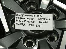 Load image into Gallery viewer, 1x Alufelge 18 Zoll 7.5" 5x114.3 50ET Glanz Graphit 52910-CM300 Hyundai Mg FEL7845230270gx