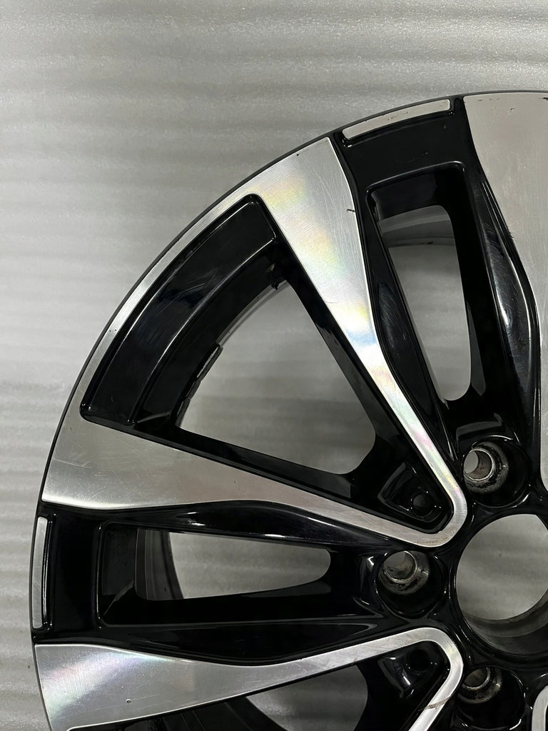 1x Alufelge 17 Zoll 7.0" 5x112 44,5ET Glanz Schwarz A2064016000 Mercedes-Benz