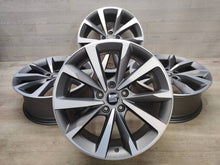Laden Sie das Bild in den Galerie-Viewer, 4x Alufelge 18 Zoll 7.5" 5x112 46ET Matt Graphit 5FA601025E Seat Leon Rim Wheel FEL8842766169bj